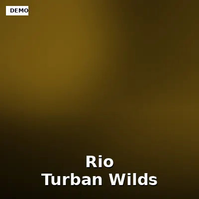 Rio Turban Wilds